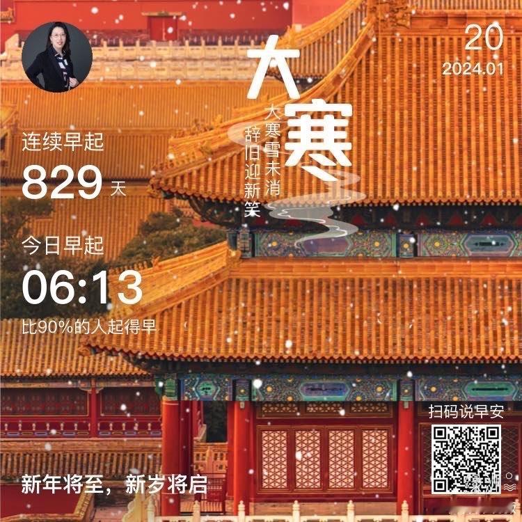 #早安#新年将至，新岁将启 