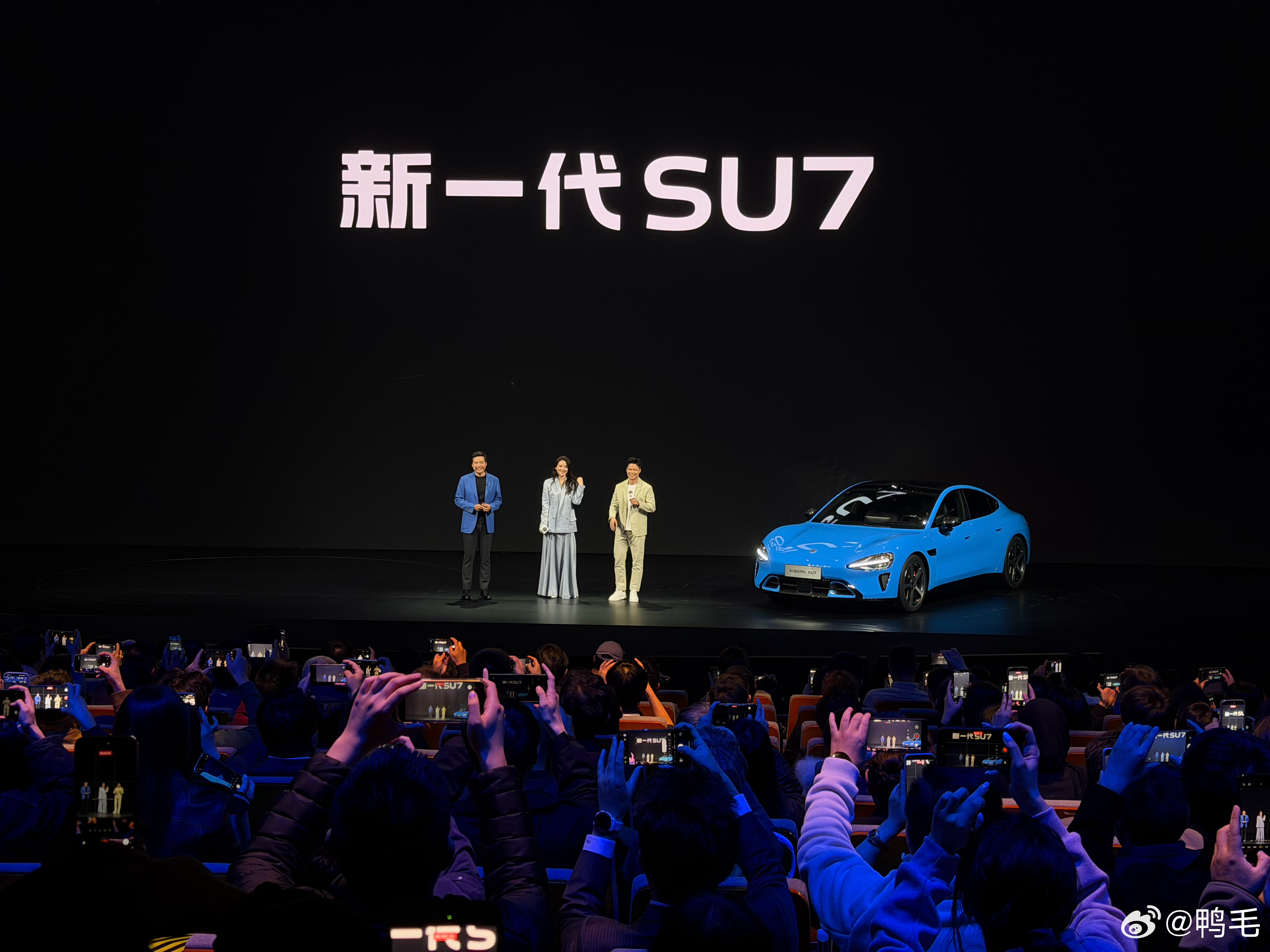 “你们喊的是舒淇还是SU7？”小米新一代SU7今日发布小米新SU7