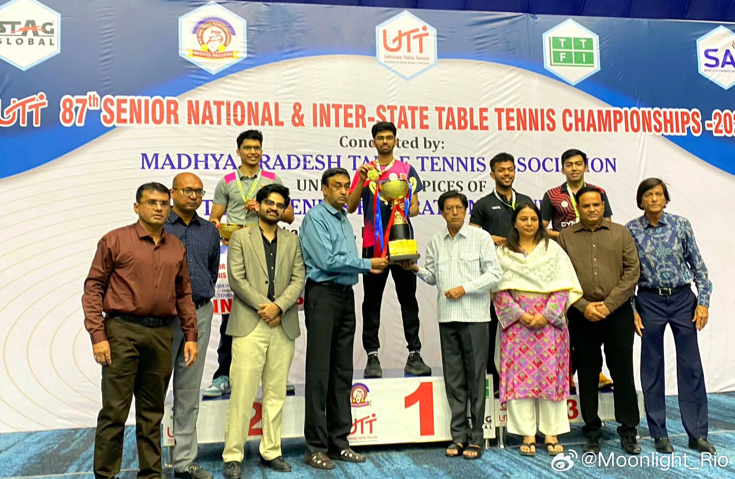 塔卡：全国冠军 🏆首个单打全国冠军 ✔️团体金牌 ✔️在印多尔举行的第87届全