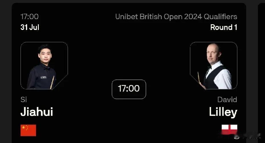 斯诺克英国公开赛资格赛今天进行，中国军团一共25人参赛，其中有两场中国德比，分别