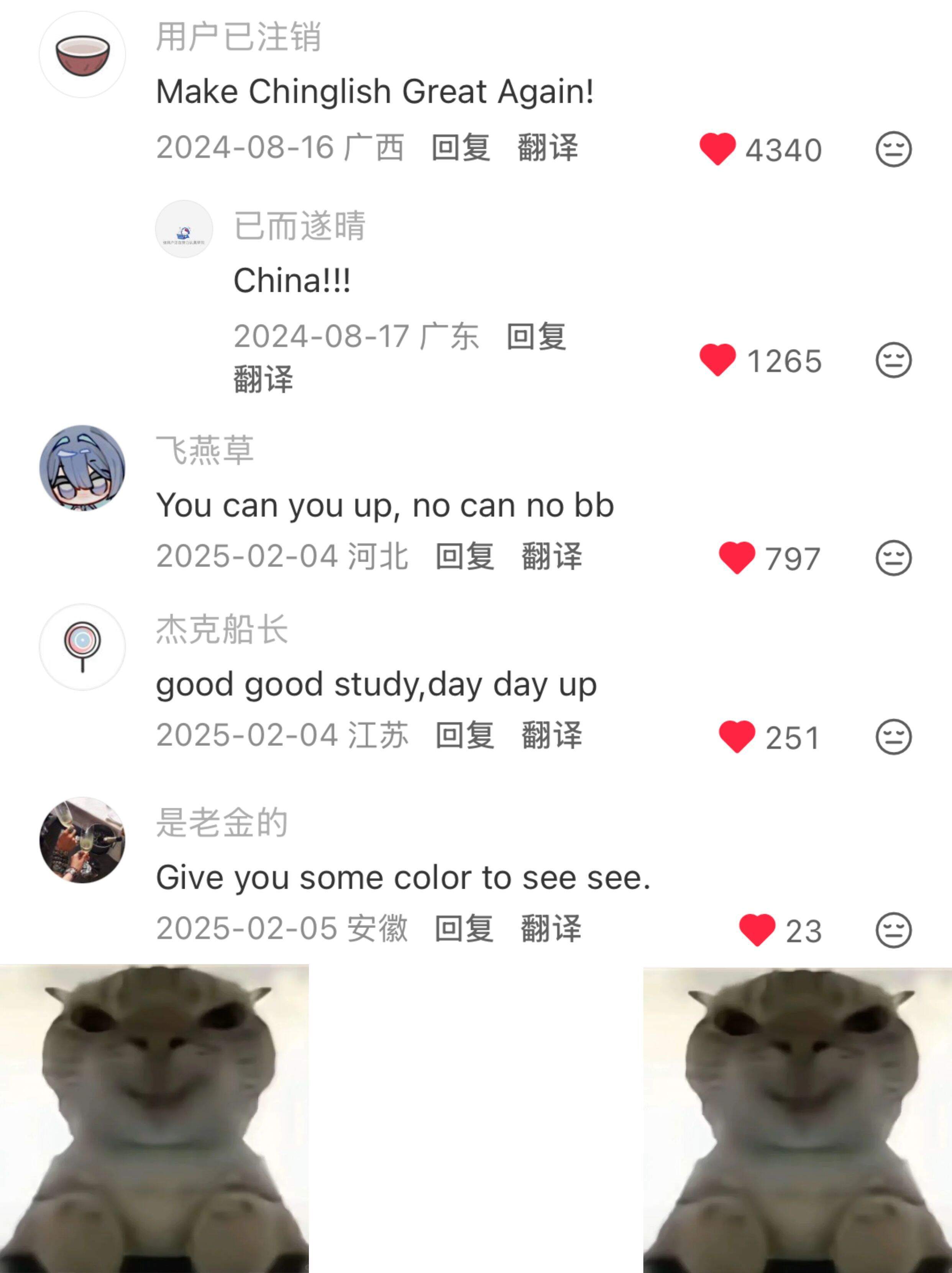 人民听得懂的英语才是好英语🫡 