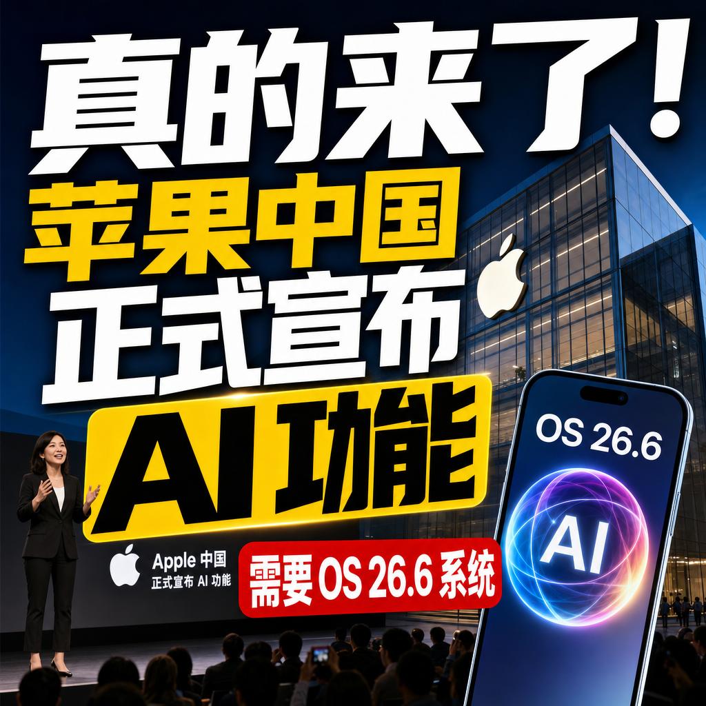 苹果的AI功能，喊了两年多，中国用户一直没等来。
就在昨天，8月8日，这事终于有