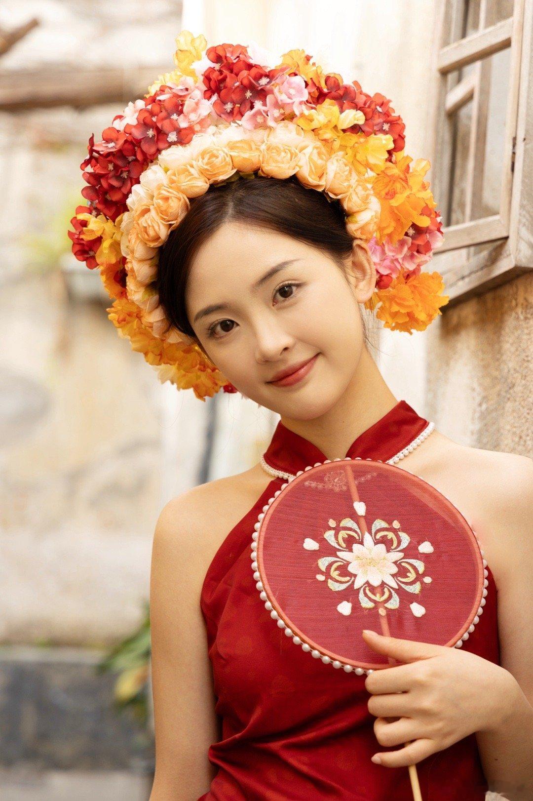 “今生簪花 来世漂亮” ​​​