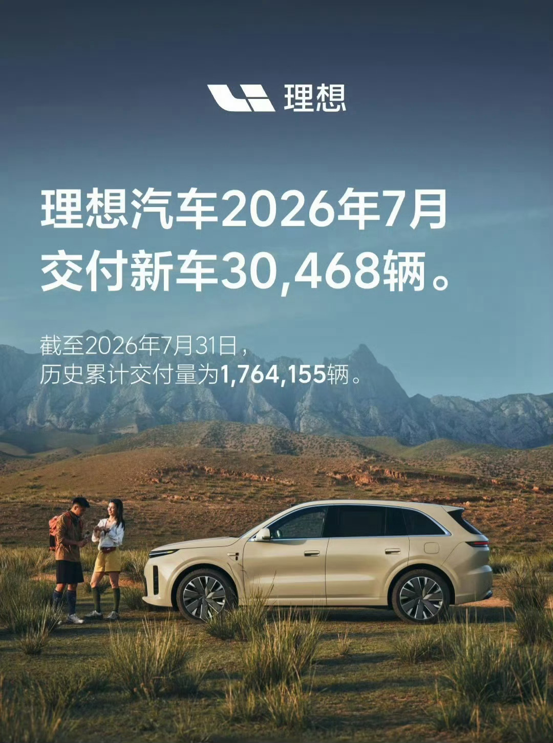 车企7月份销量数据 我去，这家伙一个比一个猛啊~理想7月交付  30468辆蔚来