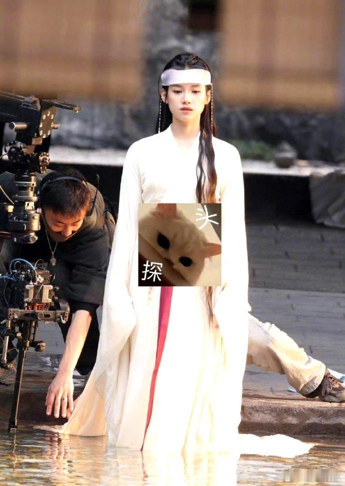 张婧仪《梦花廷》最新路透 