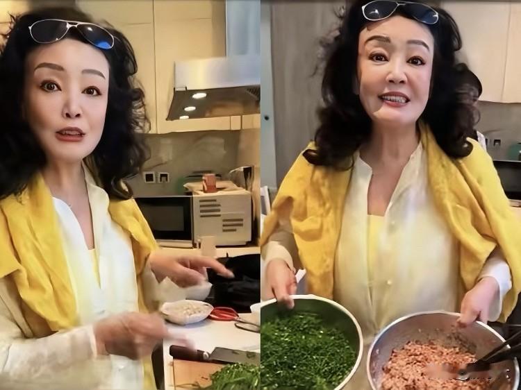兰姐这顿家宴，把“家和万事兴”演活了。
兰姐今天心情那是相当美丽，为啥？小汪宝回