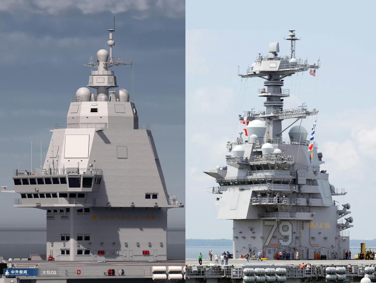 约翰·肯尼迪”号（CVN-79）在弗吉尼亚州外海开始进行海试。

美国海军新一代