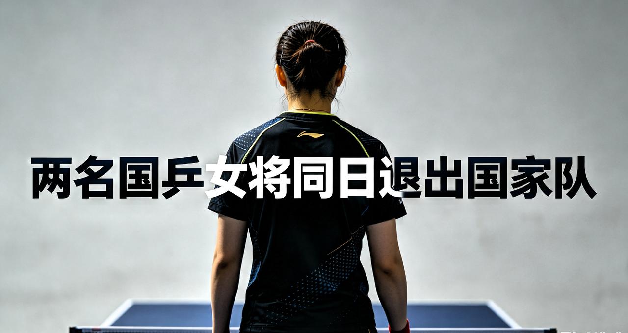 突发！两名国乒女将同日官宣退出国家队
 
两名国乒女将同一天官宣退出国家队，消息