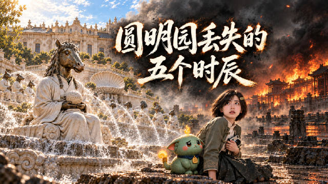 阿沁和灯团为了完成马首的心愿，穿越到1860年的圆明园…

1860年10月6日，英法联军攻占圆明园