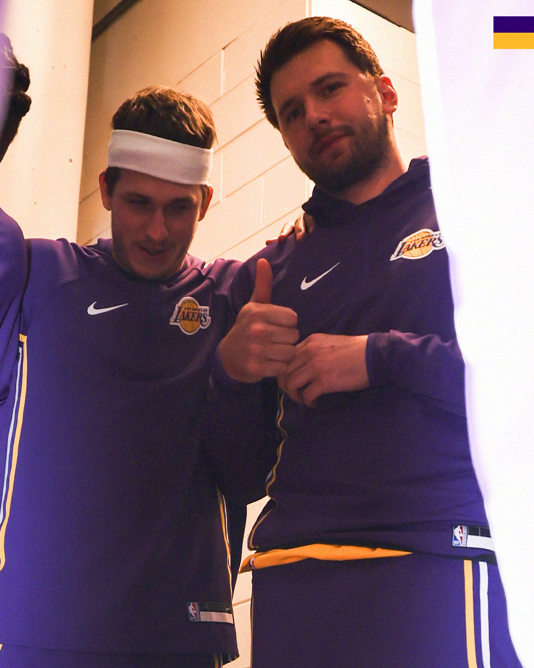 卢卡：给早起看球的你点个赞湖人vs活塞 湖人国度