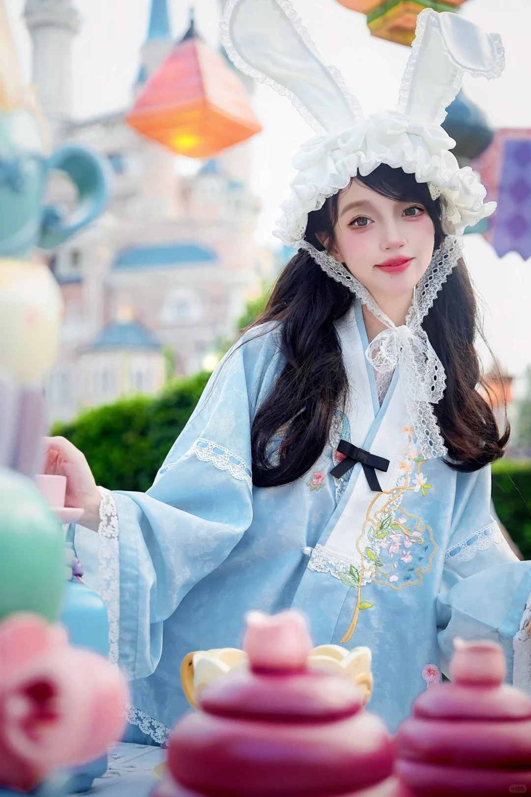 “当我穿汉服坠入爱丽丝的梦境。”🐰🪞