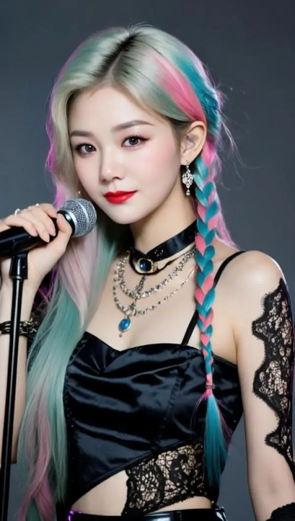 ai创作 打开美好生活 甜美写真 AI生成