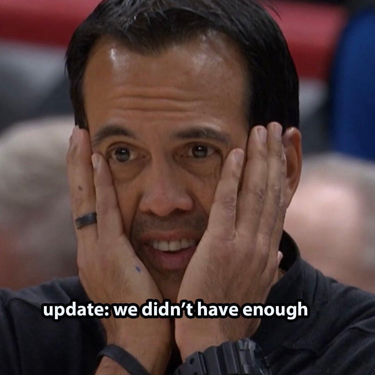 一会没看比赛，怎么就崩盘了？最近7场比赛热火战绩为1胜6负热火vs凯尔特人202