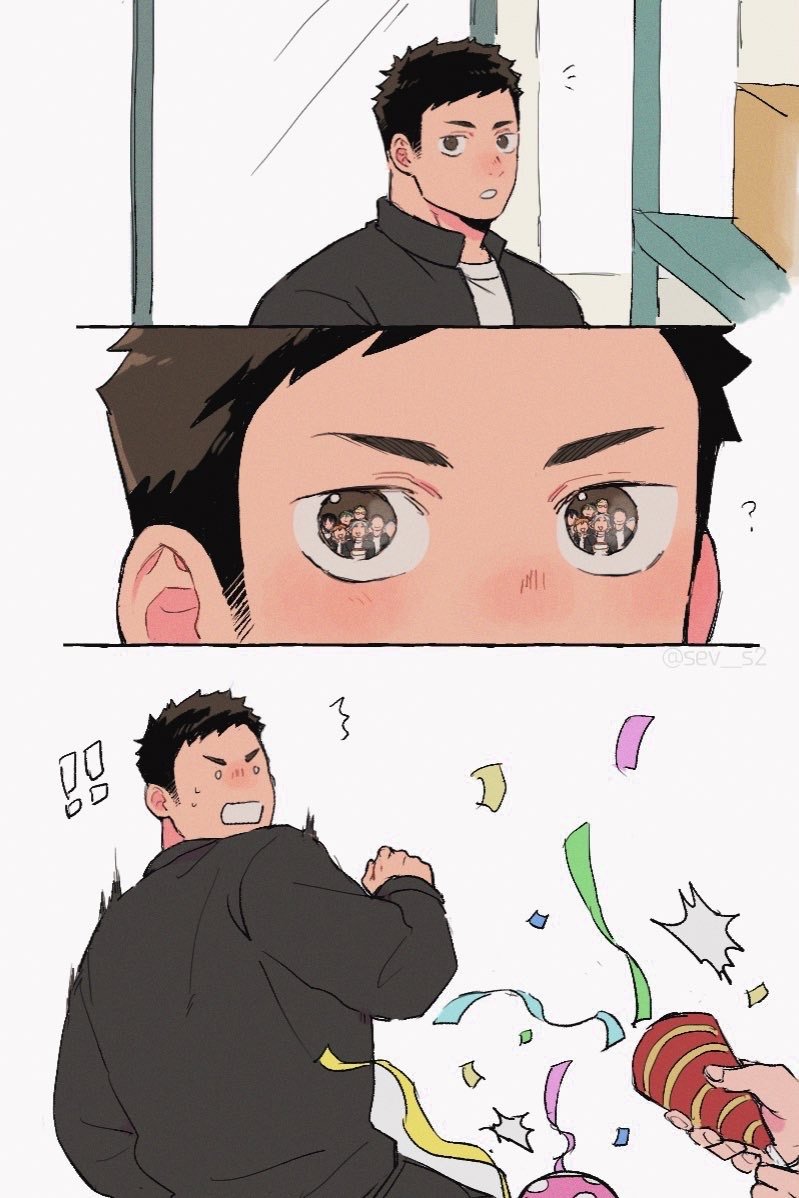 排球少年  泽村大地生日贺图！绘：sev__ss2  