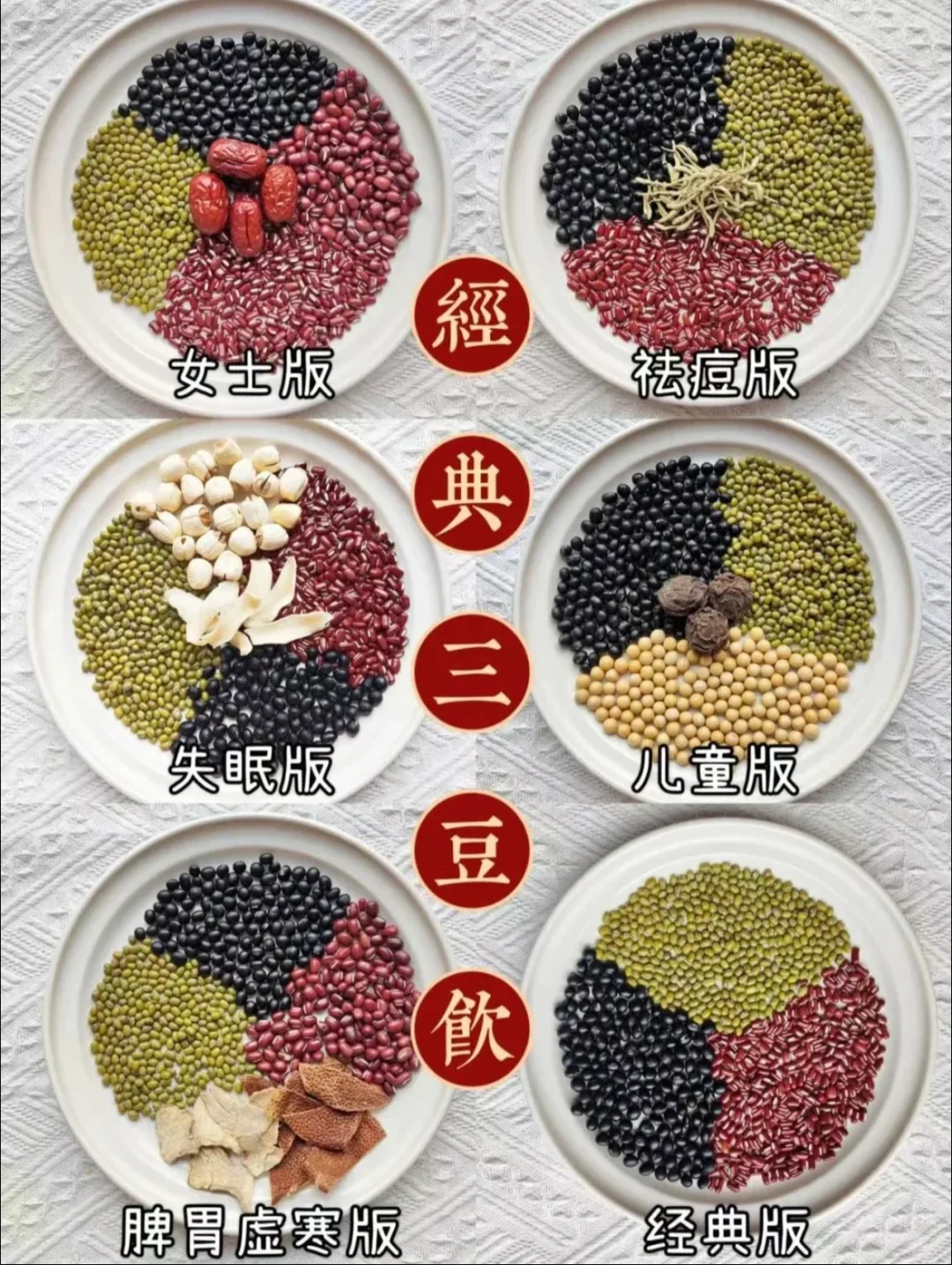 🎏适合三伏天，家人孩子喝的6️⃣款三豆饮