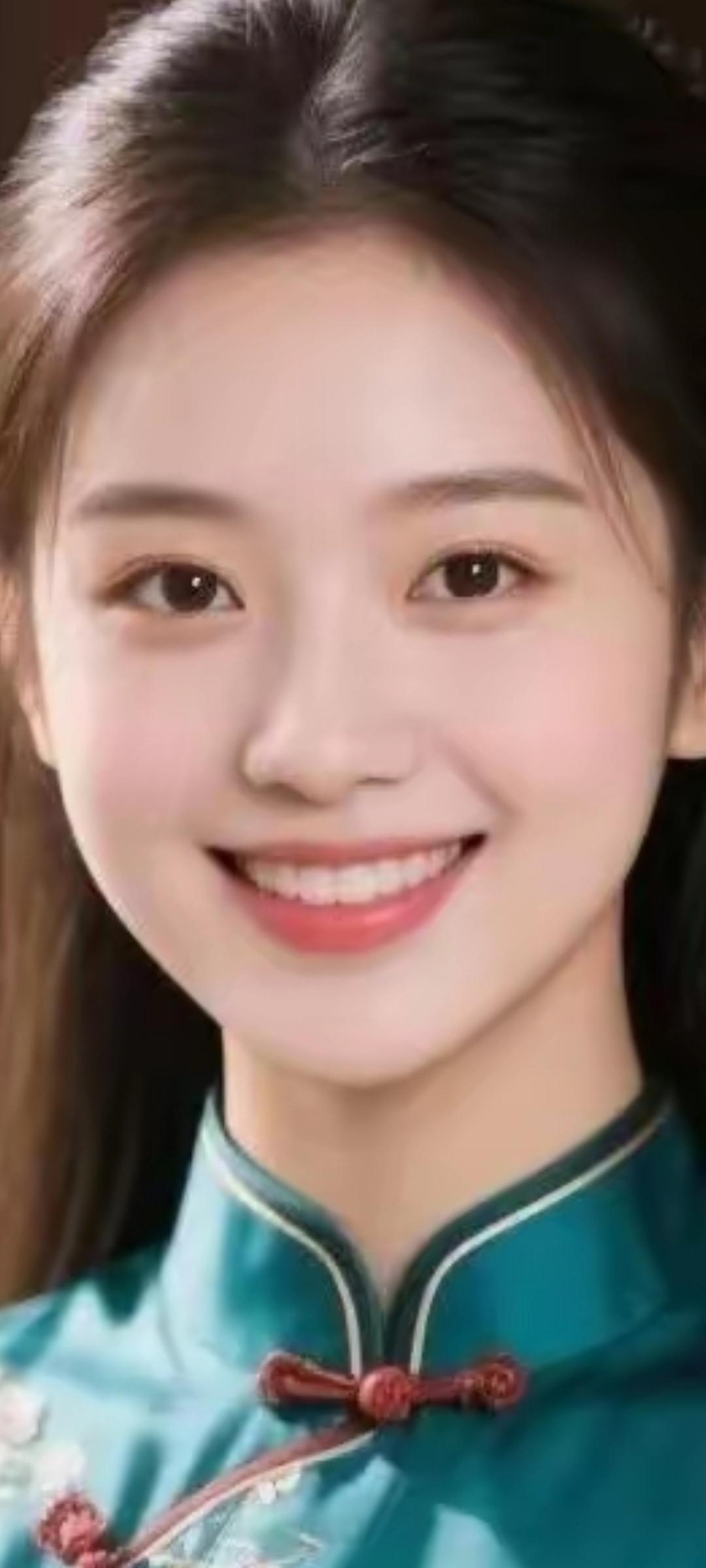 元气少女，微笑如花，古风穿搭，美不胜收！🌸😊