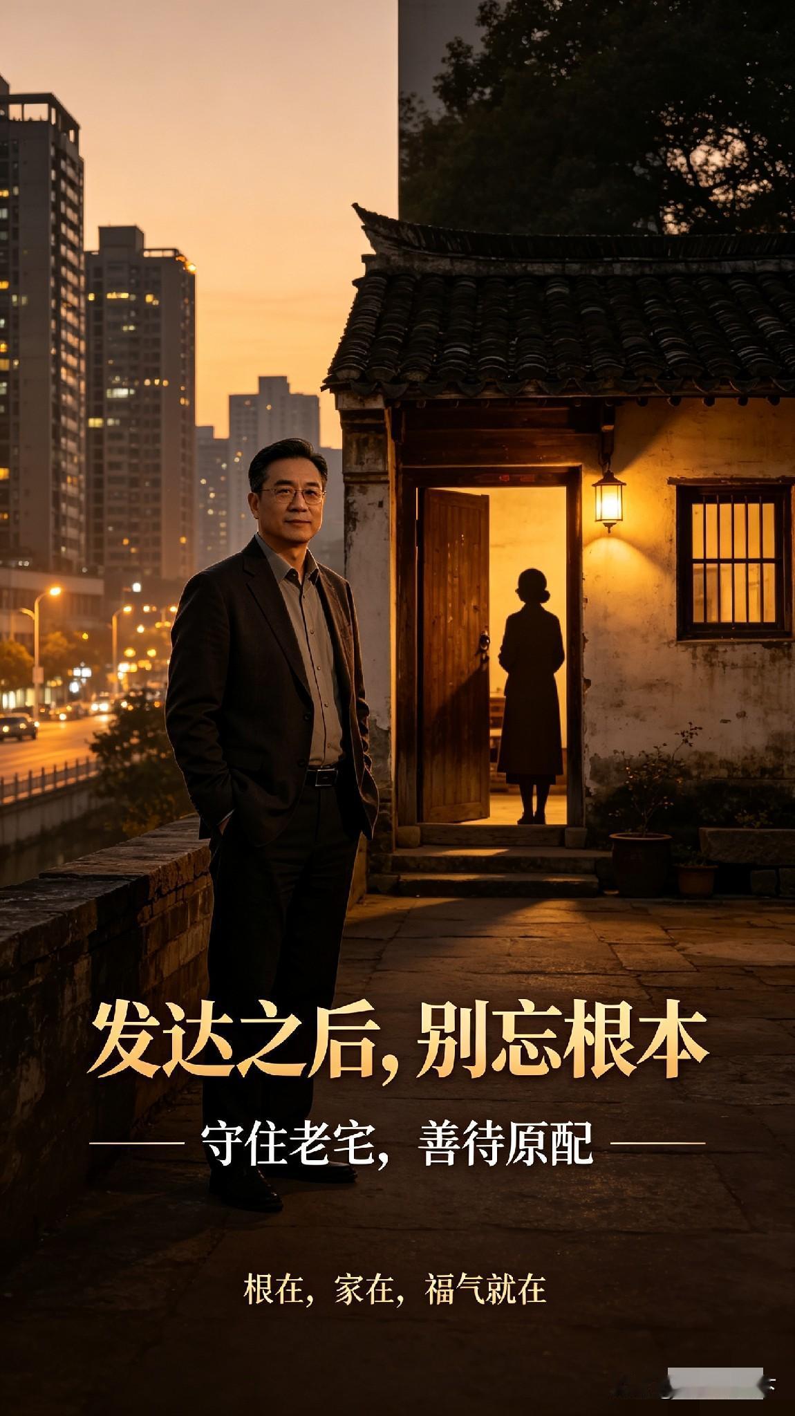 人一旦飞黄腾达，切记守住两样东西，守住就是守住一生福气
 
人这辈子最难得的，不