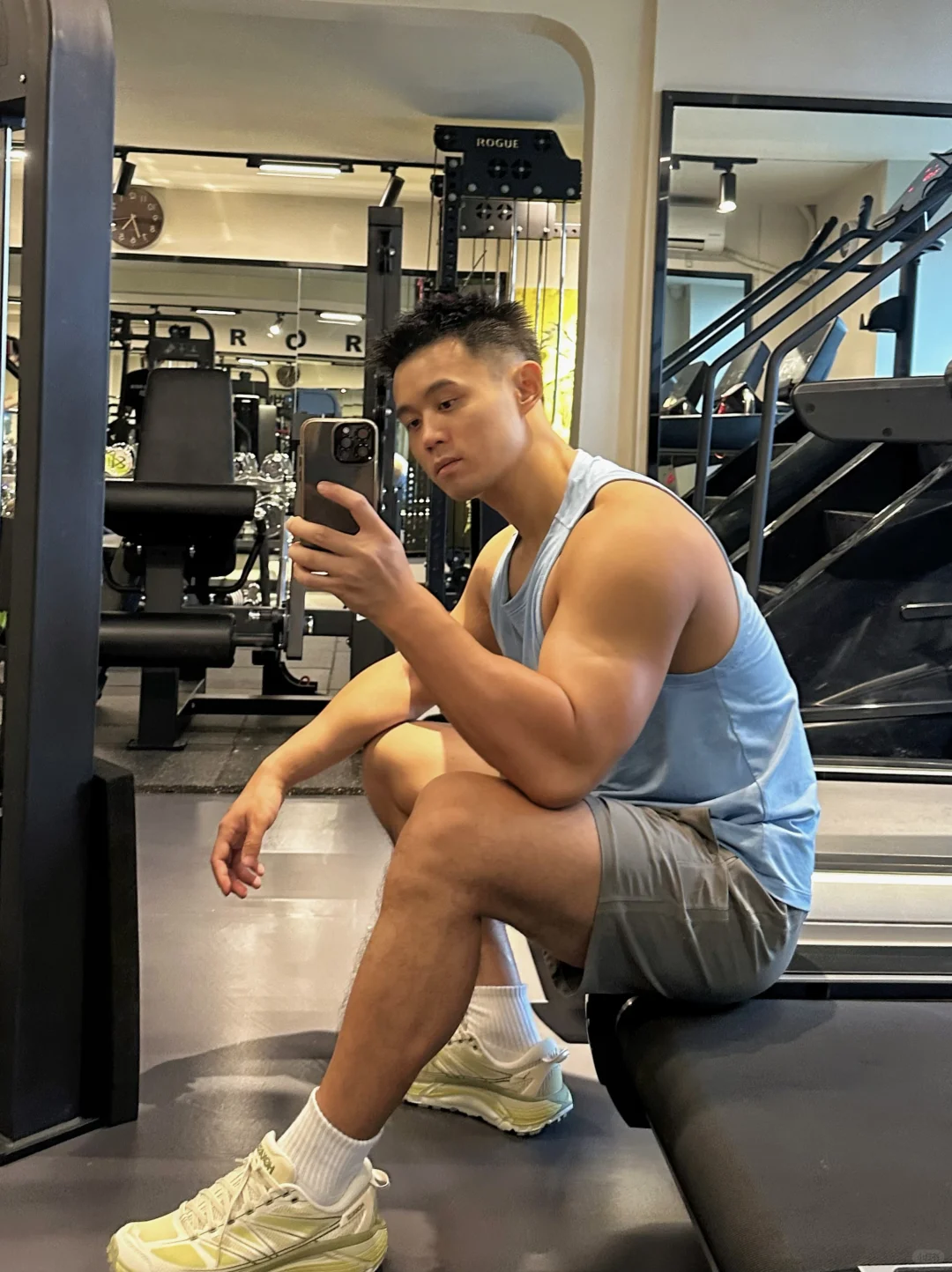 训练先找好光线