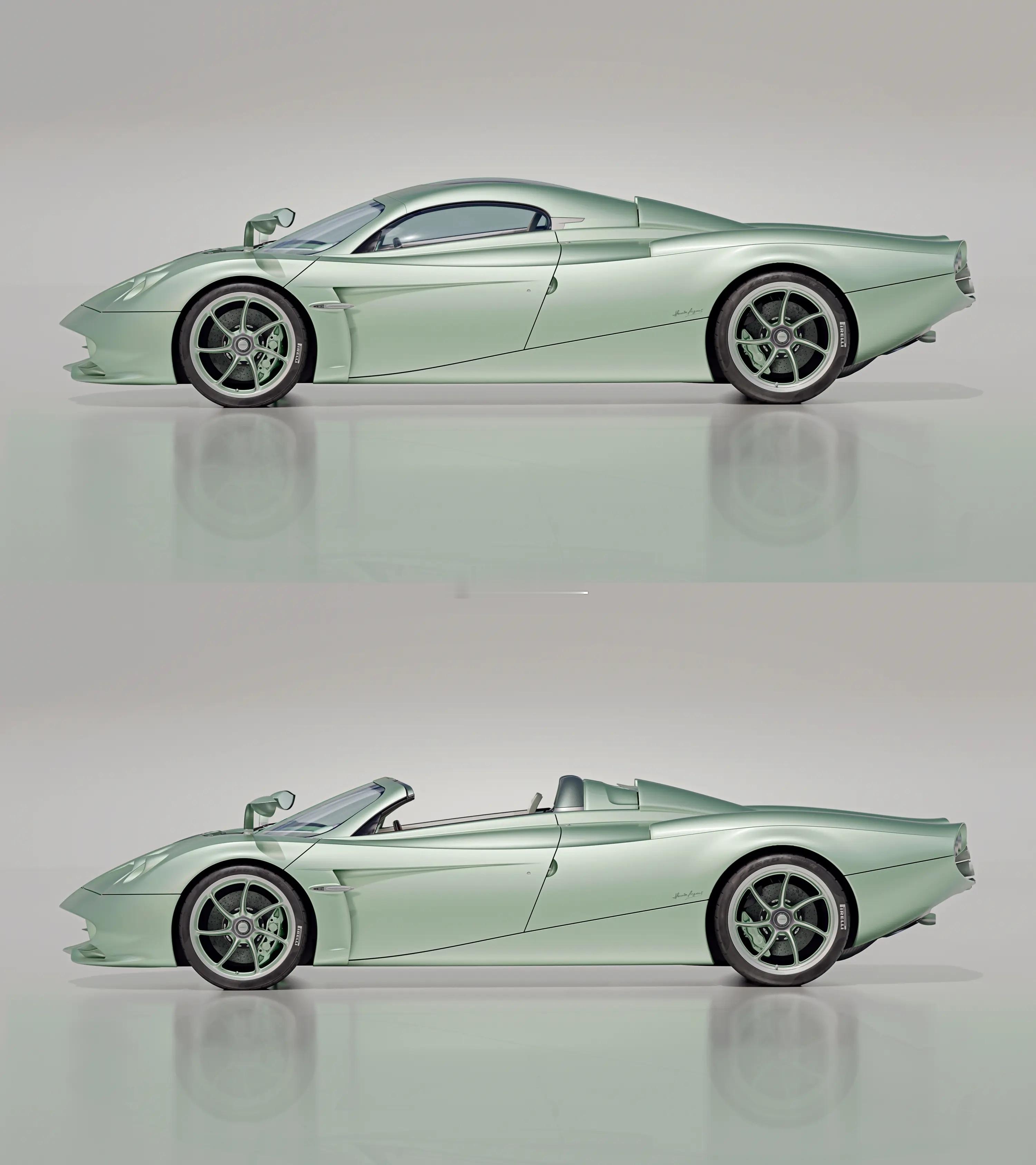 让优雅再次升华。Huayra Codalunga Speedster——该车由帕