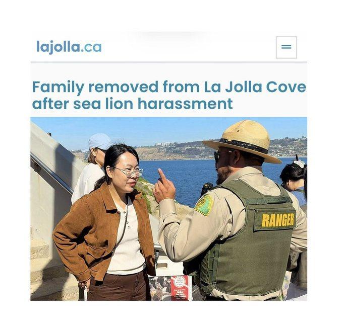 某些人在美国又出名了。
2026年2月22日，在加州圣地亚哥La Jolla C