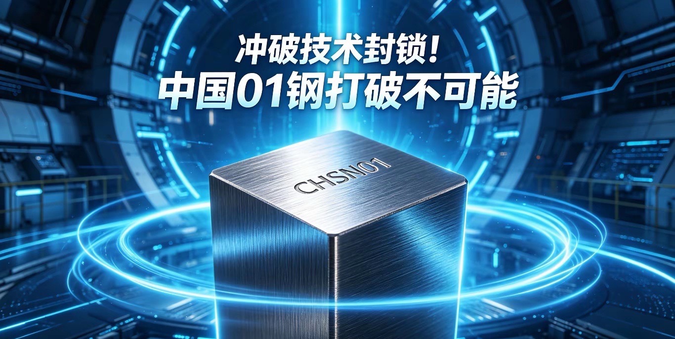 冲破技术封锁！中国01钢打破不可能，性能实现跨越式提升可控核聚变被誉为人类终极能