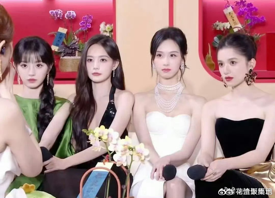 微博之夜四大才女，好美丽的四张脸，你最能get到谁？田曦薇、李一桐、陈都灵、张婧