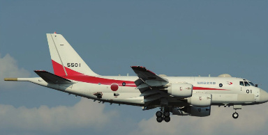 每天认识一件兵器 P-1反潜巡逻机［日］机长：38米翼展：35.4米机高：12.