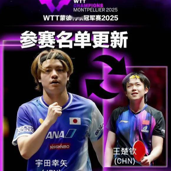国乒五大主力弃赛法国！网友狂赞，3个细节藏真相
 10月28日开赛的WTT蒙彼利