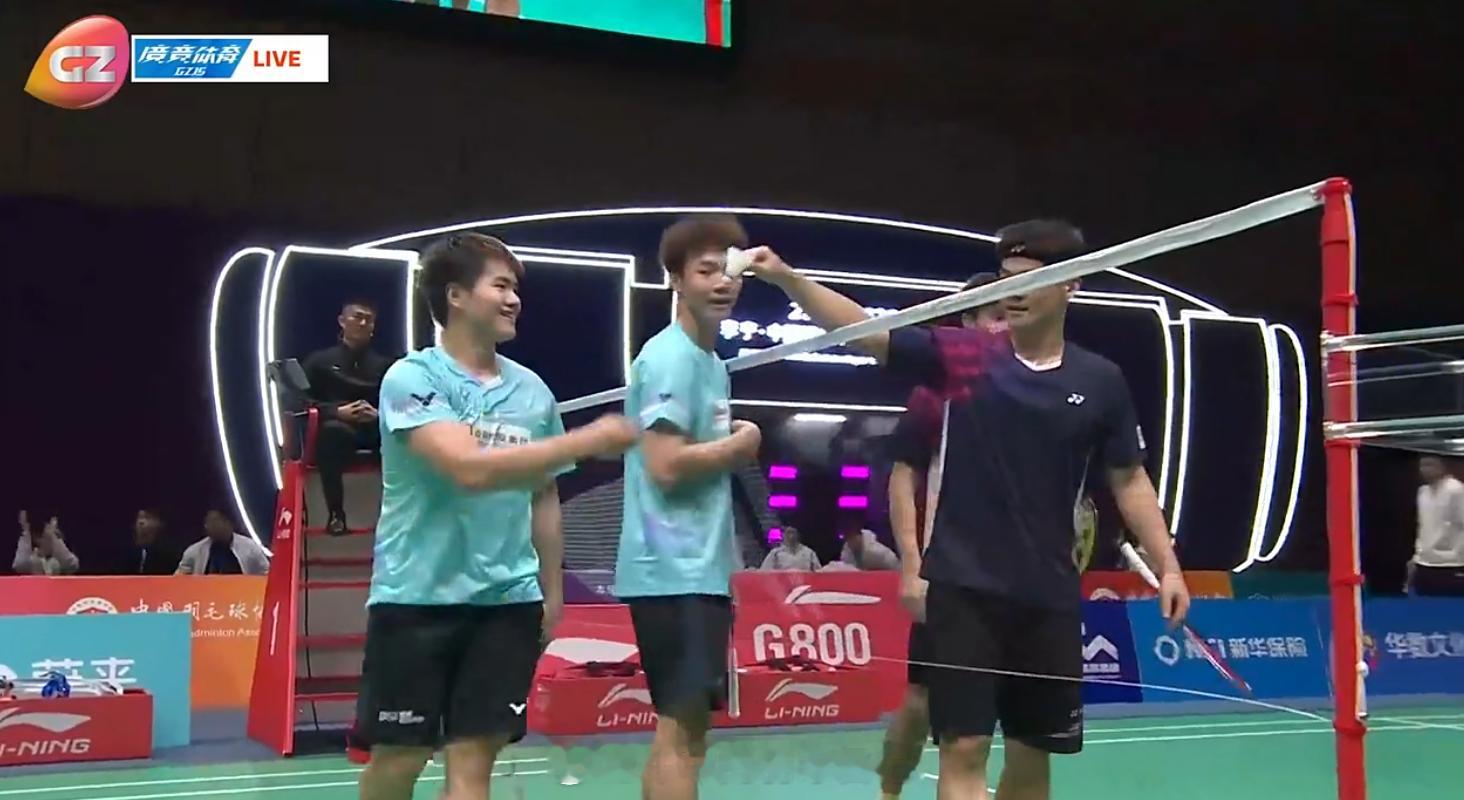 青岛仁洲 4-1 浙江竞体 混双 蒋振邦 魏雅欣 15-7 15-9 沈烜垚 余