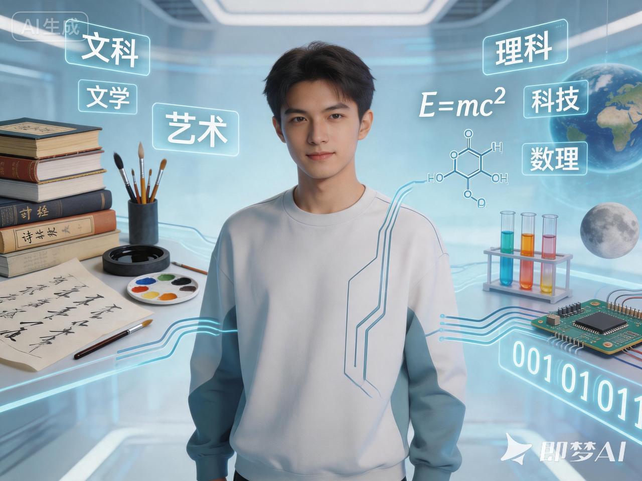 我更喜欢学文科。
在很多人眼里，文科似乎“就业窄、起薪低”，但这是因为他们把文科
