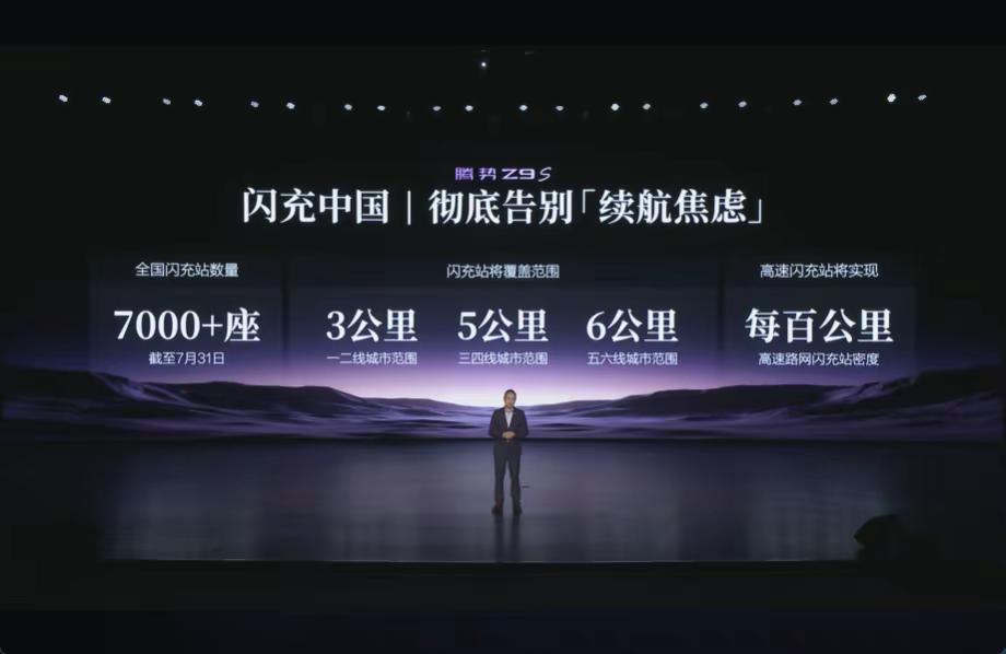 腾势Z9S纯电续航直接干到1100公里。这个不夸张的来说就是全球第一，直接把自己