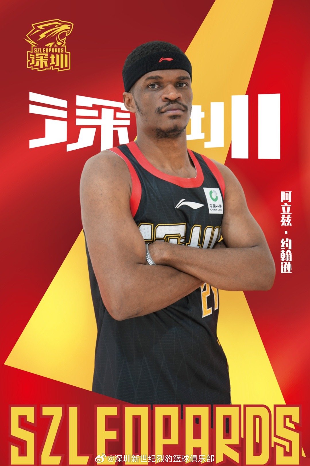官宣｜深圳新世纪篮球俱乐部已正式与外籍球员阿立兹·约翰逊（Alize Johns