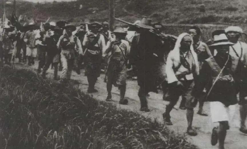 两万人留下，八百人生还。1934年，当中央红军主力踏上长征路时，项英、陈毅带着这