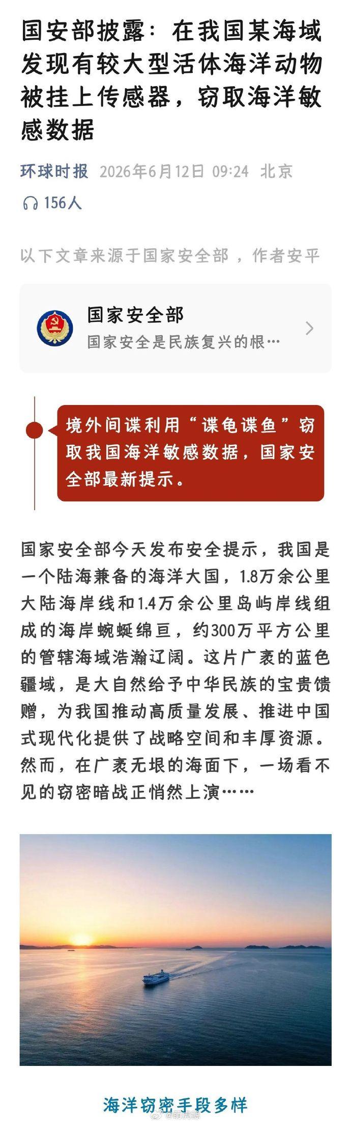 不是早就说了吗？海龟当中有间谍。这回实锤了吧？[奸笑]
不仅是海龟，还有海豚，还