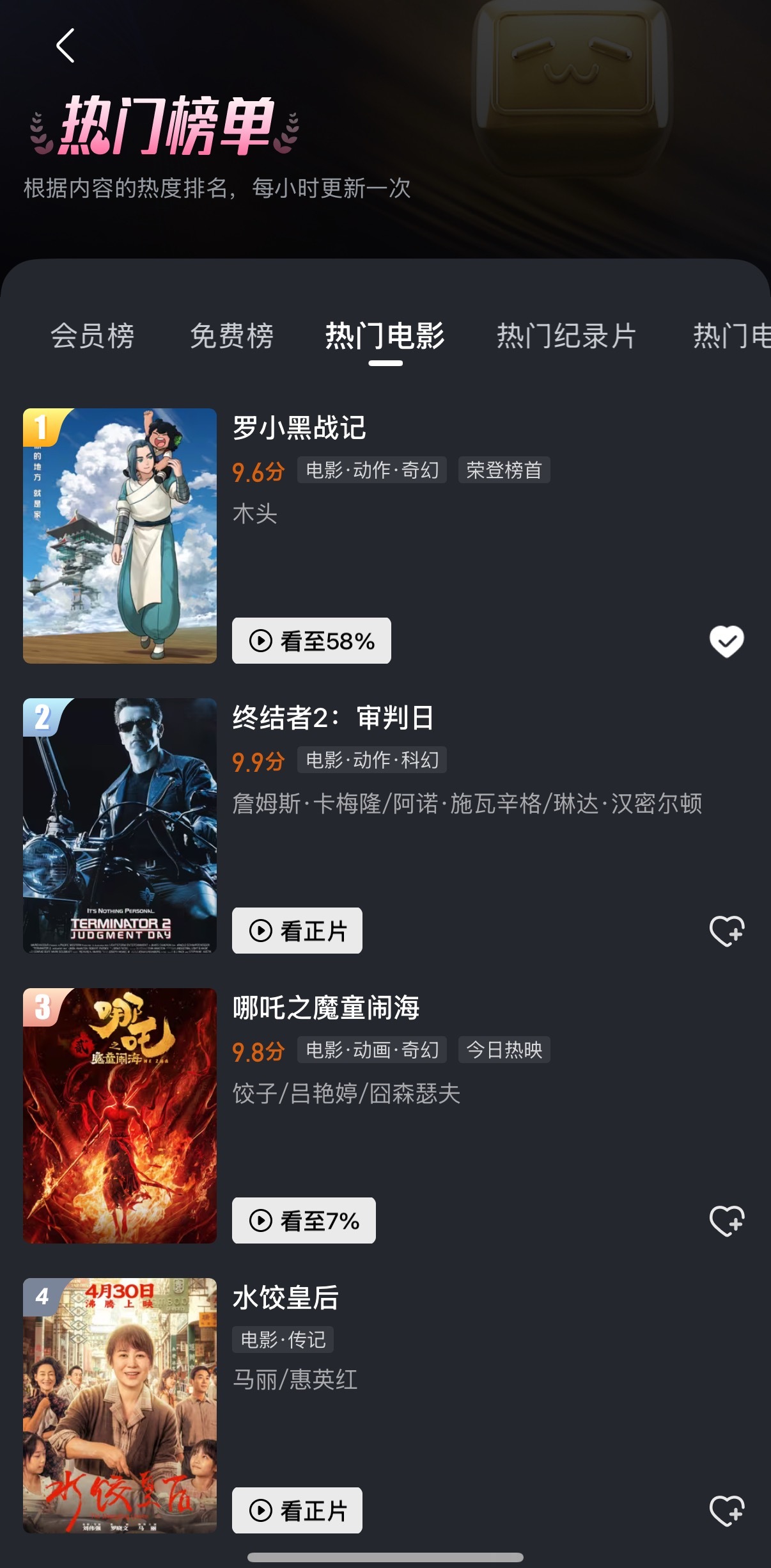 哪吒 2《哪吒之魔童闹海》院线转网播b站在线观看人数8.9w+ 热门电影第三 还