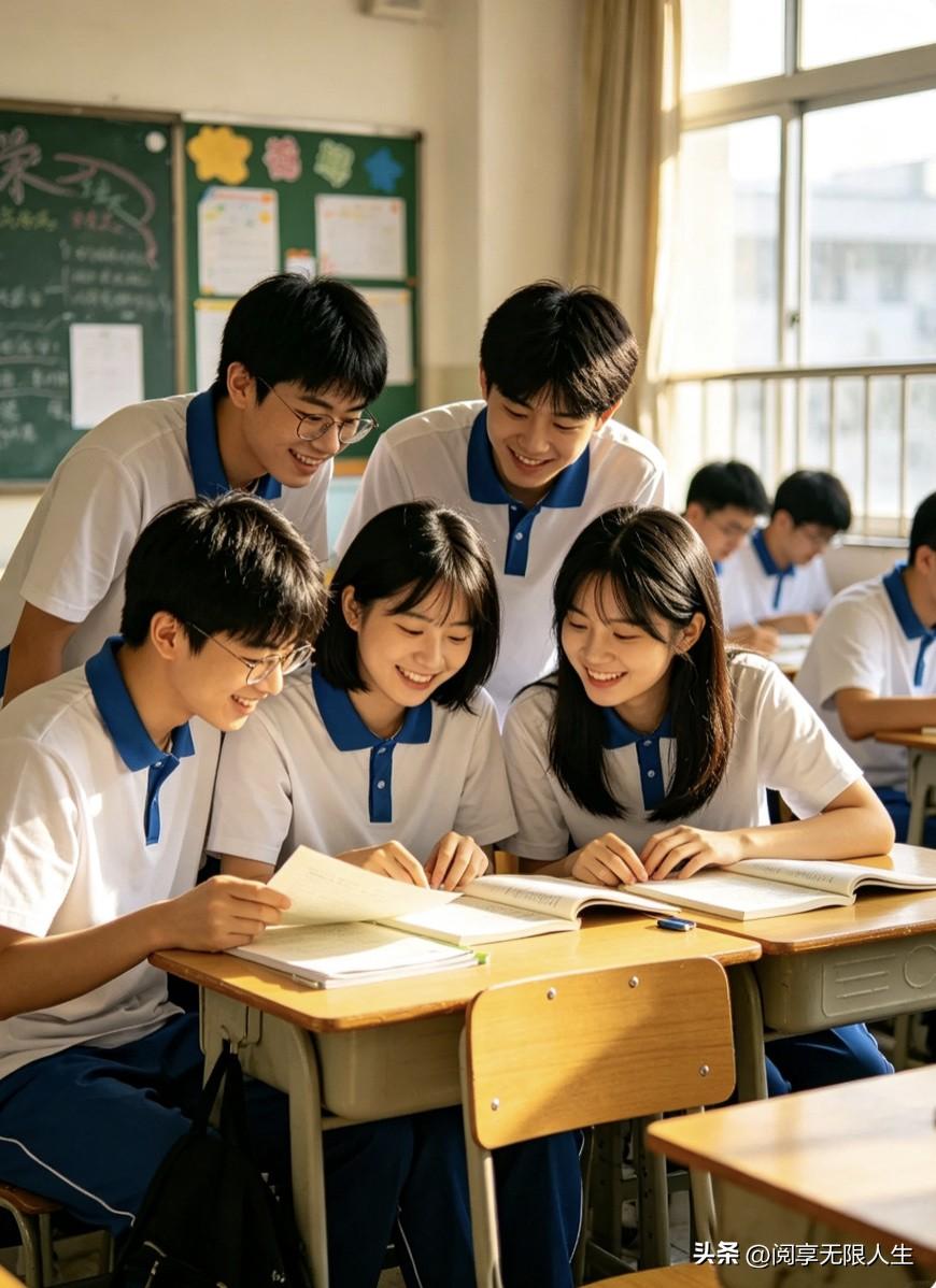 一位教育学家说：
“上了高中，你会发现：现在的高中不是育人，是选人；分数是立足的