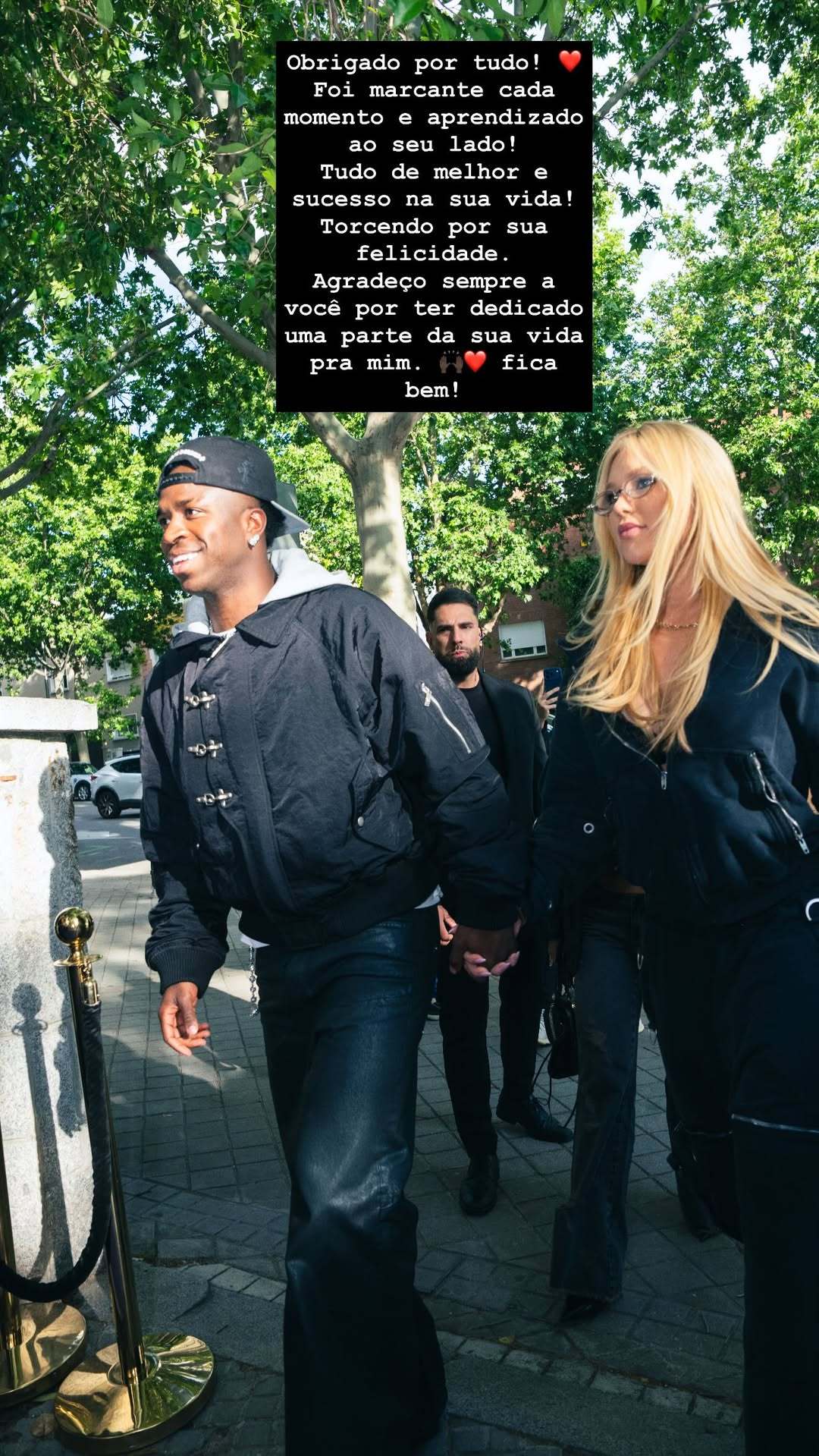 威尼修斯给前女友写的分手信：“万分感谢你所做的一切！与你相伴的每一段时光、学到的