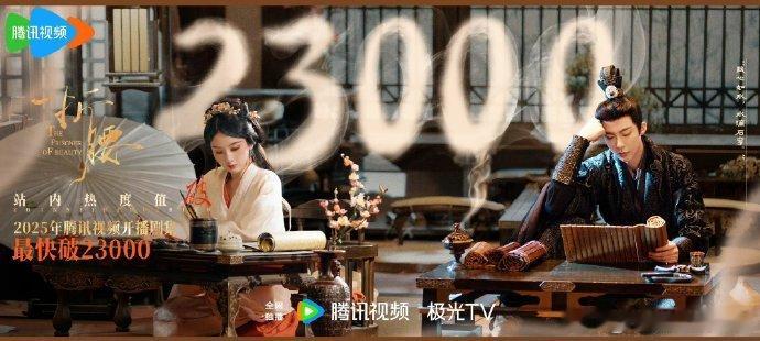 折腰腾讯开播剧集最快破23000宋祖儿刘宇宁折腰站内热度《折腰》开播即爆！腾讯站