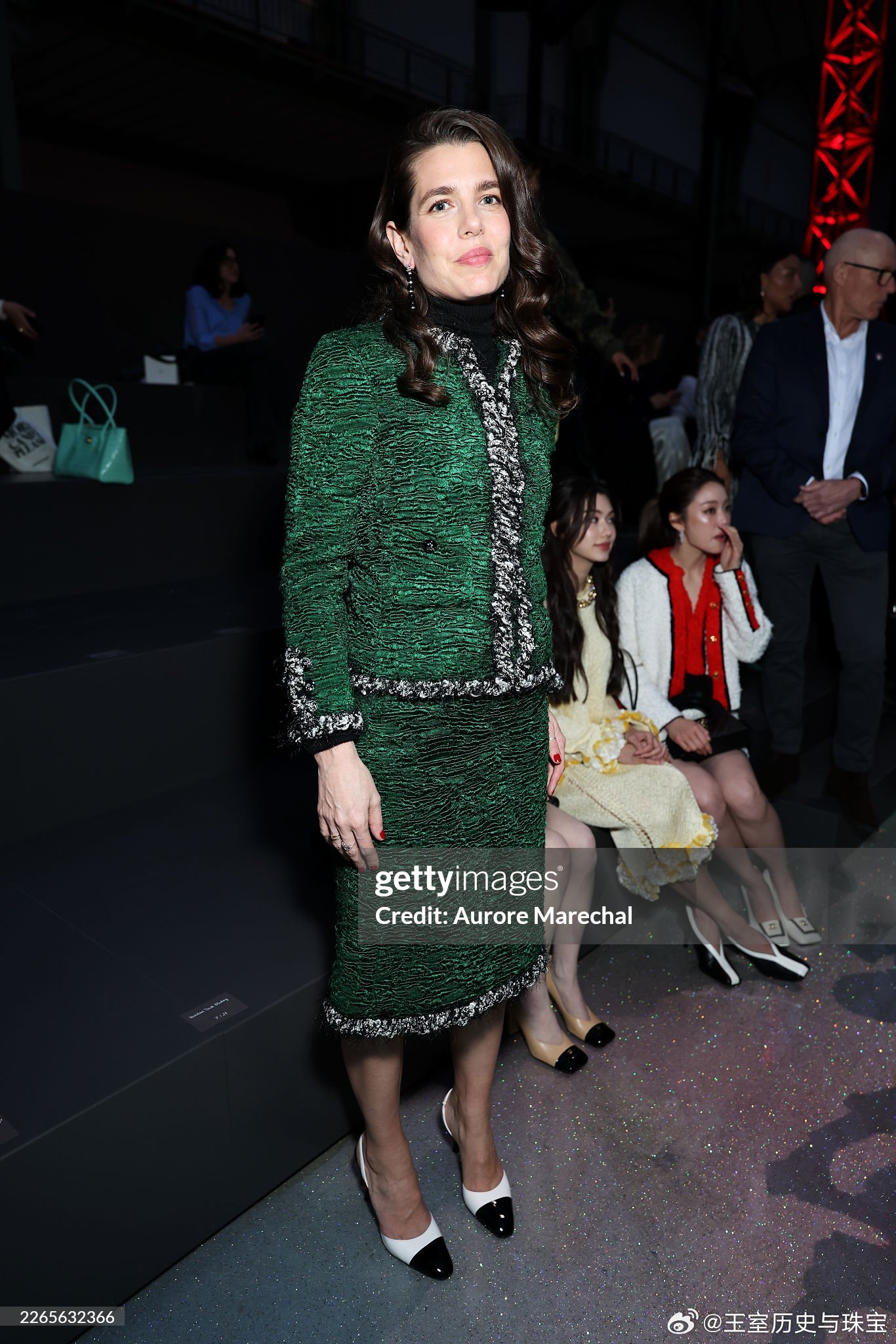 新闻 2026.3.9 摩纳哥公主卡洛琳的女儿夏洛特·卡西拉吉在巴黎出席Chan