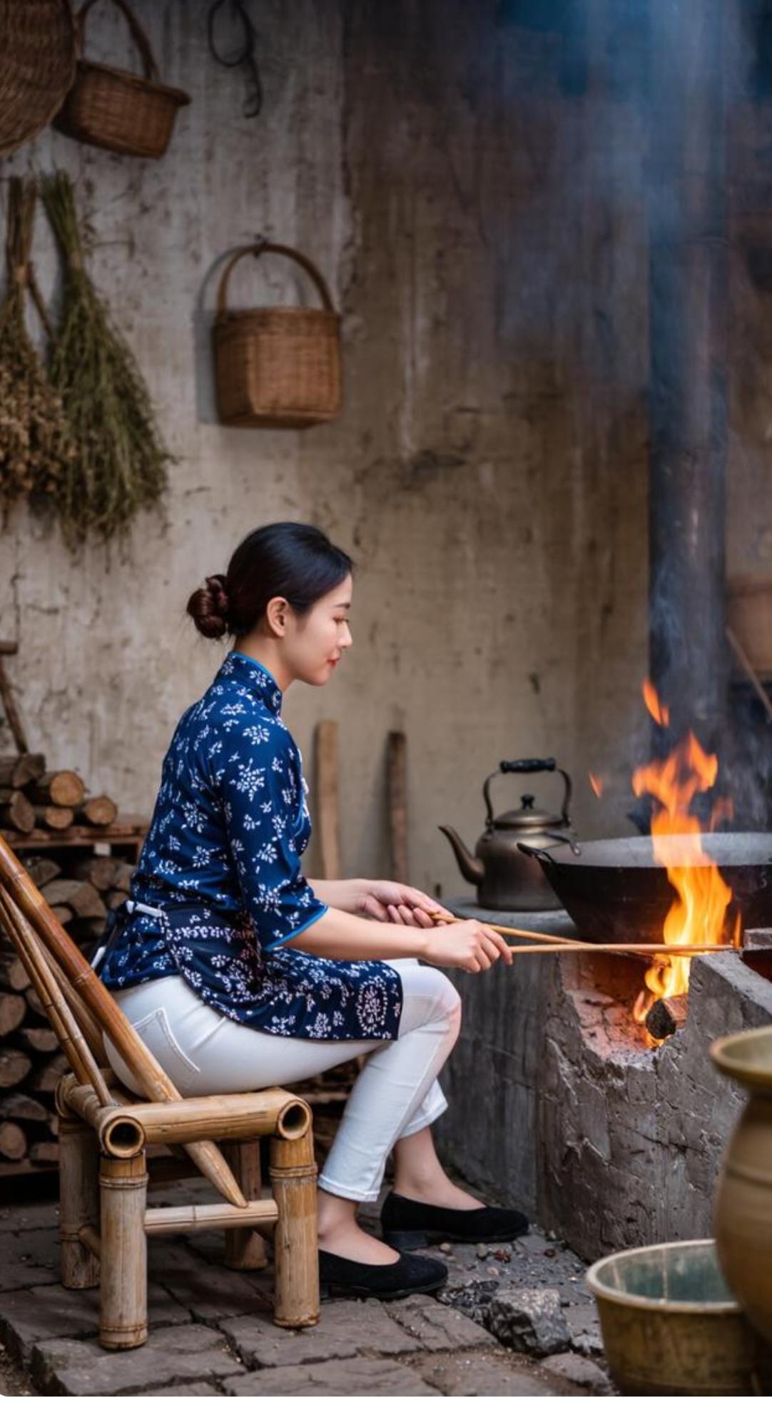 真正的人间烟火
      你听说过东北特色菜“铁锅炖”吗？那是用大铁锅做的（铸