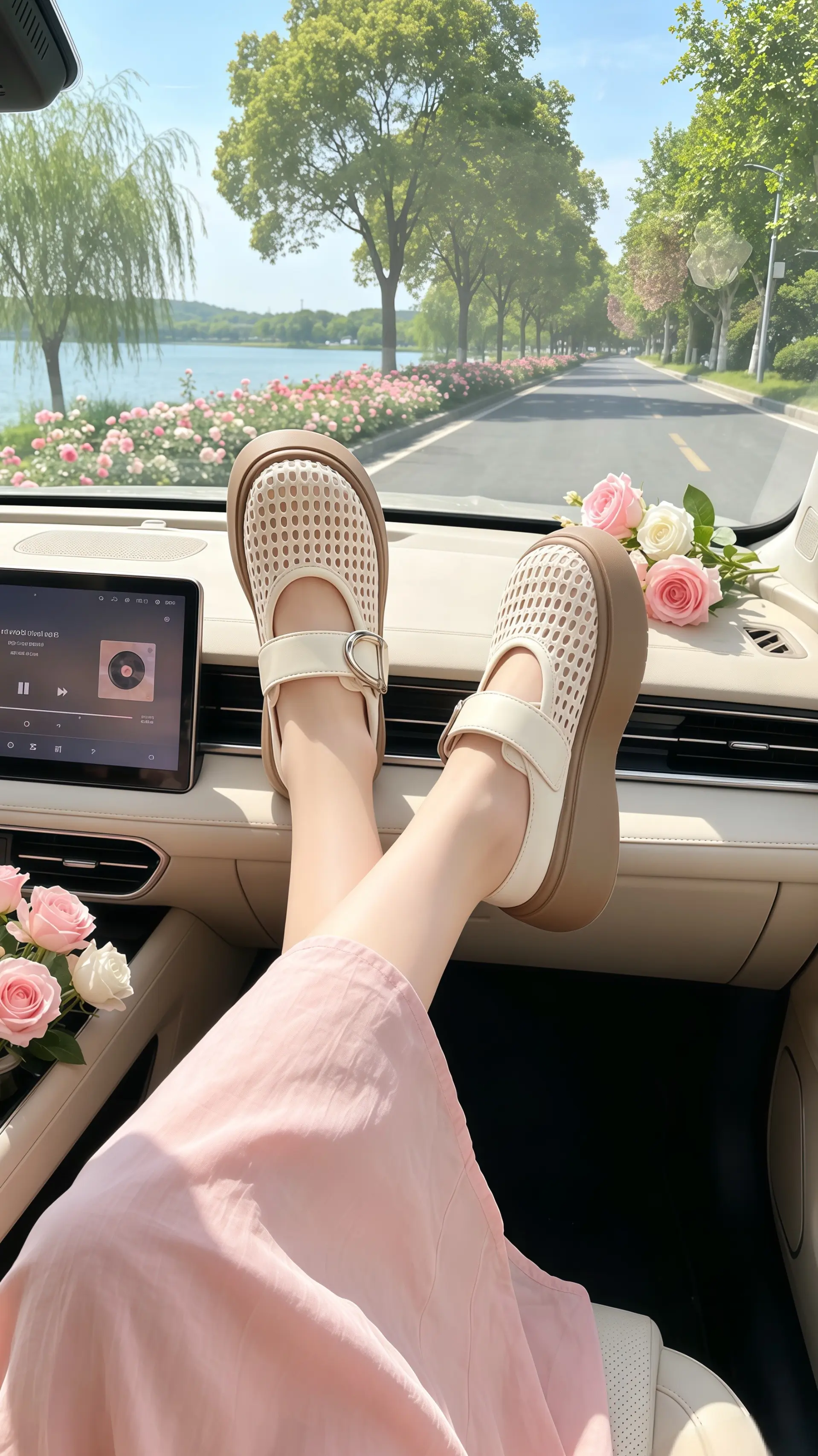 热点 夏日美鞋穿搭分享 女生不费力的夏季穿搭 仙女鞋潮鞋