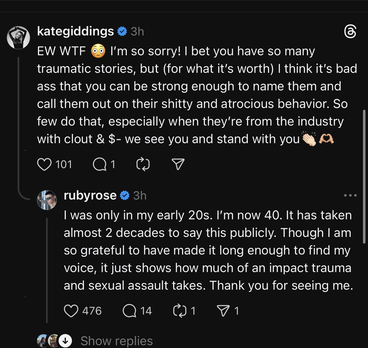 鲁比洛斯指控水果姐性侵 《女子监狱》、《蝙蝠女侠》演员 Ruby Rose 指控