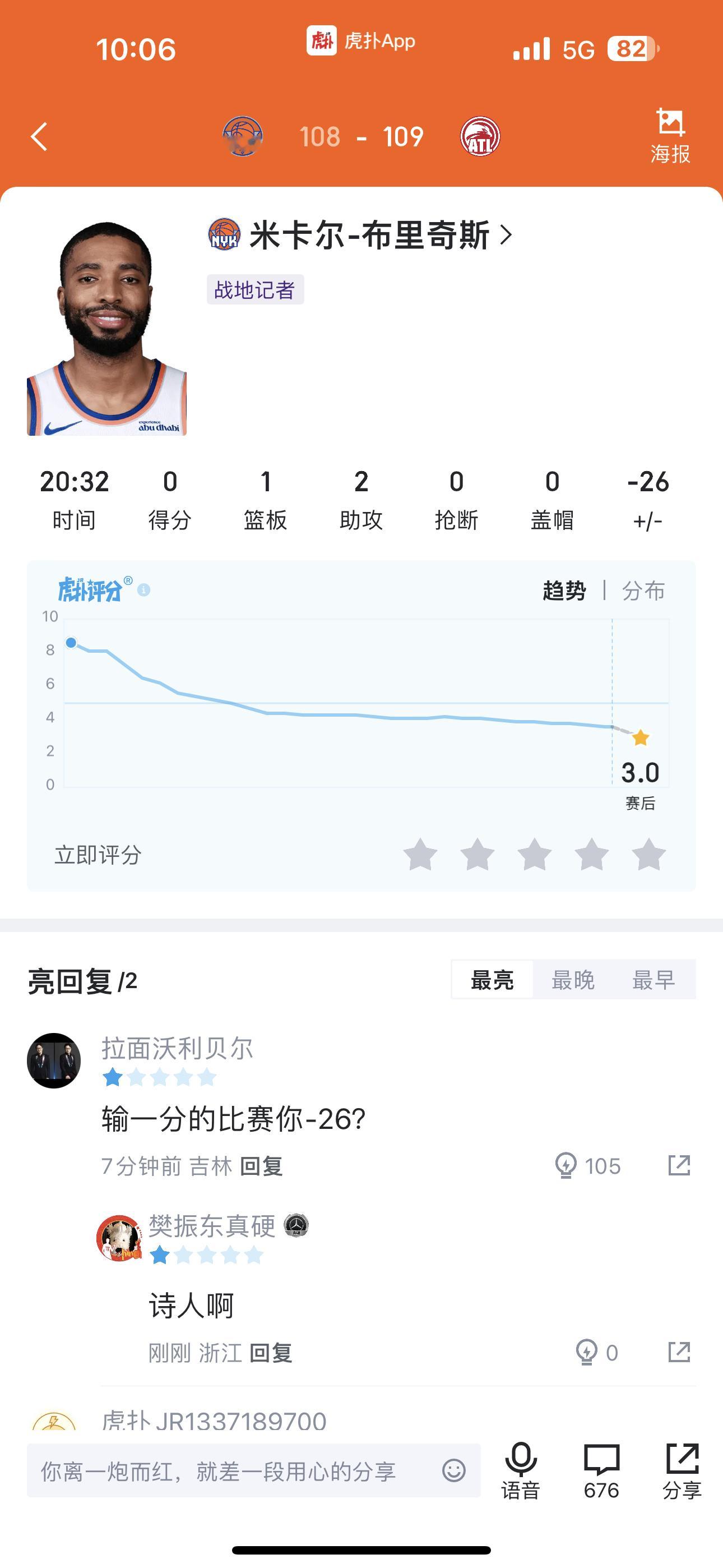 大桥今天拉成这样不能是因为保罗来看他打球他紧张吧新赛季篮不住我的观赛搭子