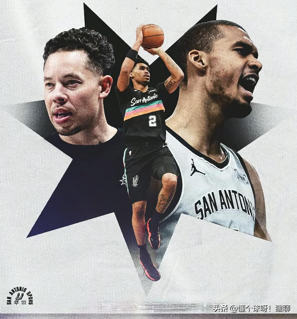 马刺在整个2月份给人一种无敌的存在
同时创下两大历史记录
他们的崛起势在必然，后