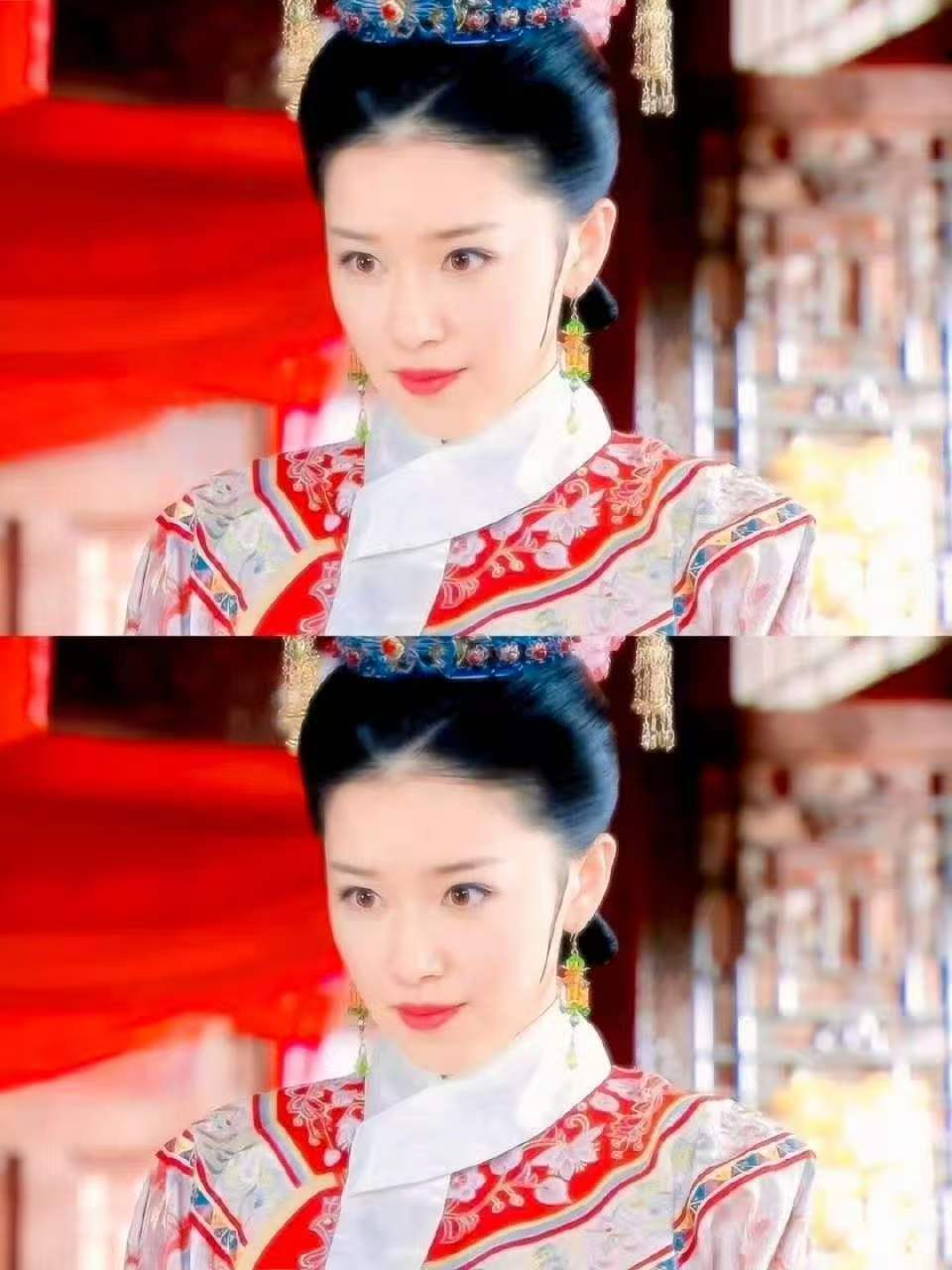 阚清子复刻欣荣格格阚清子浪姐复刻还珠格格造型 阚清子复刻了《新还珠格格》里的欣荣