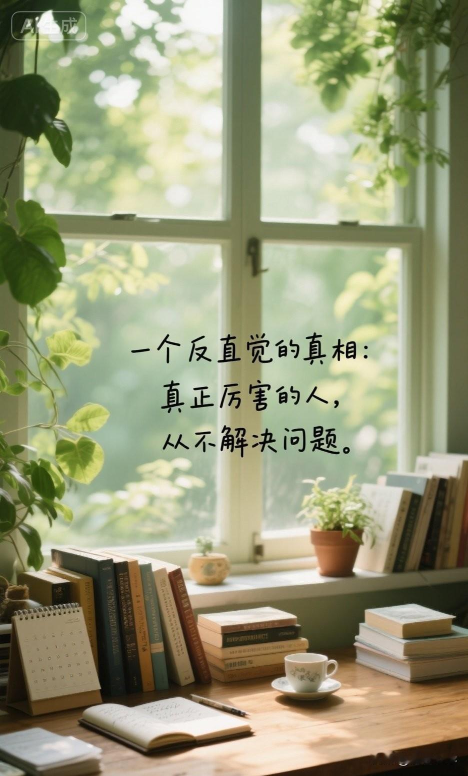 一个反直觉的真相：真正厉害的人，从不解决问题。

你有没有发现，身边有些人，整天