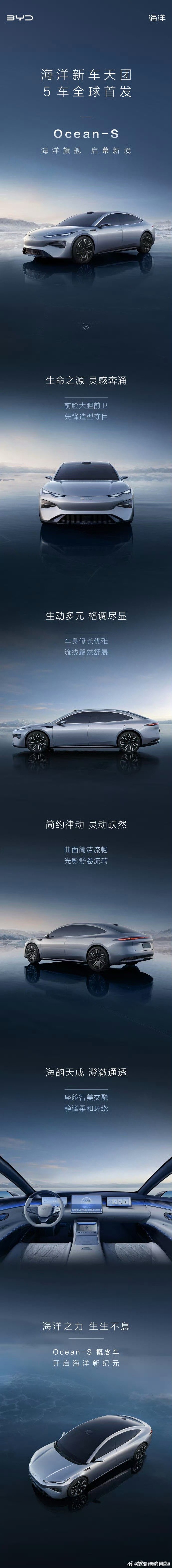 比亚迪海豹08海豹08位装车被曝光了，大家还能想起来上海车展的Ocean-s概念