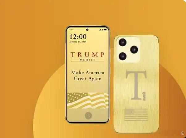 特朗普手机出模几乎和iPhone一模一样，然后大概率made in China[