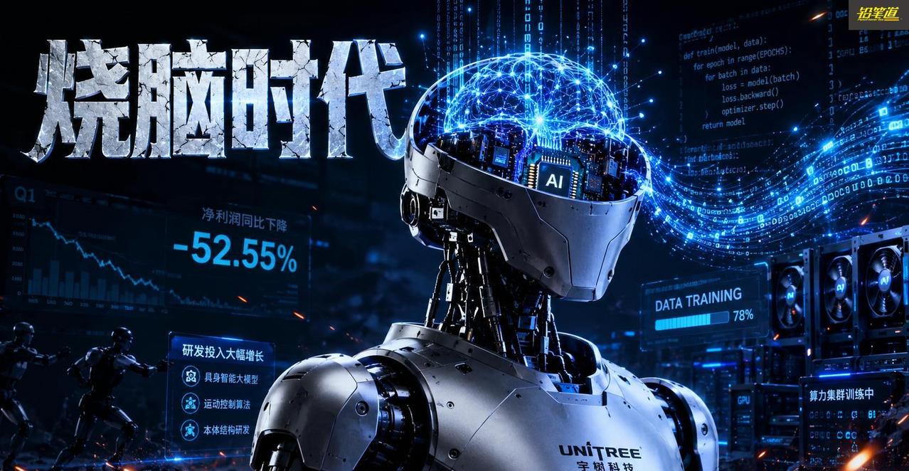 宇树，利润暴跌52%：钱呢？

宇树科技一季度营收猛增68%至4.23亿元，扣非