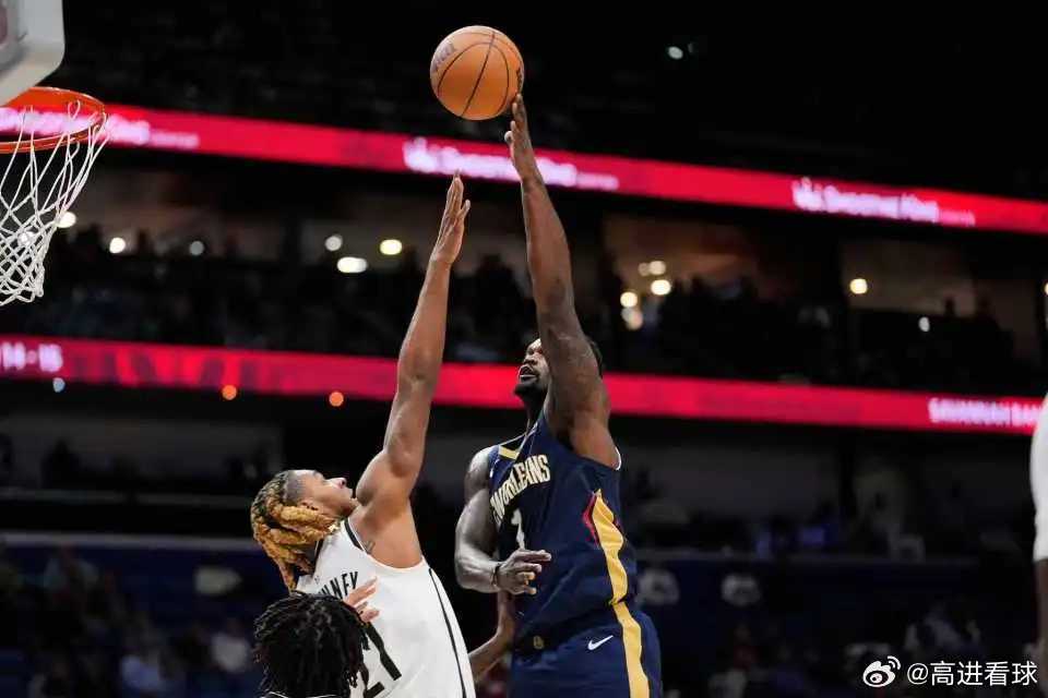 墨菲34+9鹈鹕逆转送篮网5连败 锡安25+6波特20+7丢绝平球北京时间1月1
